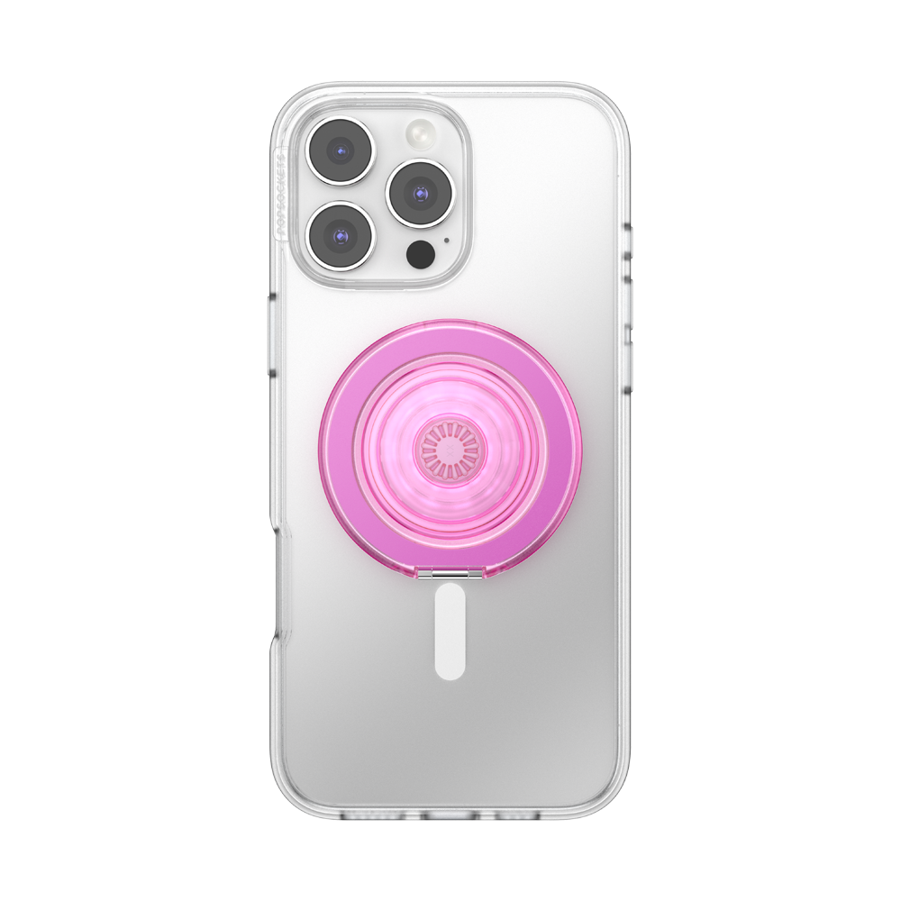 Translucent Baby Pink — MagSafe Kick-Out Grip & Stand - US 03132