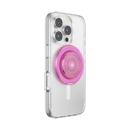 Translucent Baby Pink — MagSafe Kick-Out Grip & Stand - US 08243