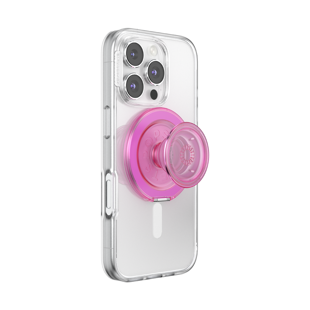 Translucent Baby Pink — MagSafe Kick-Out Grip & Stand - US 04624