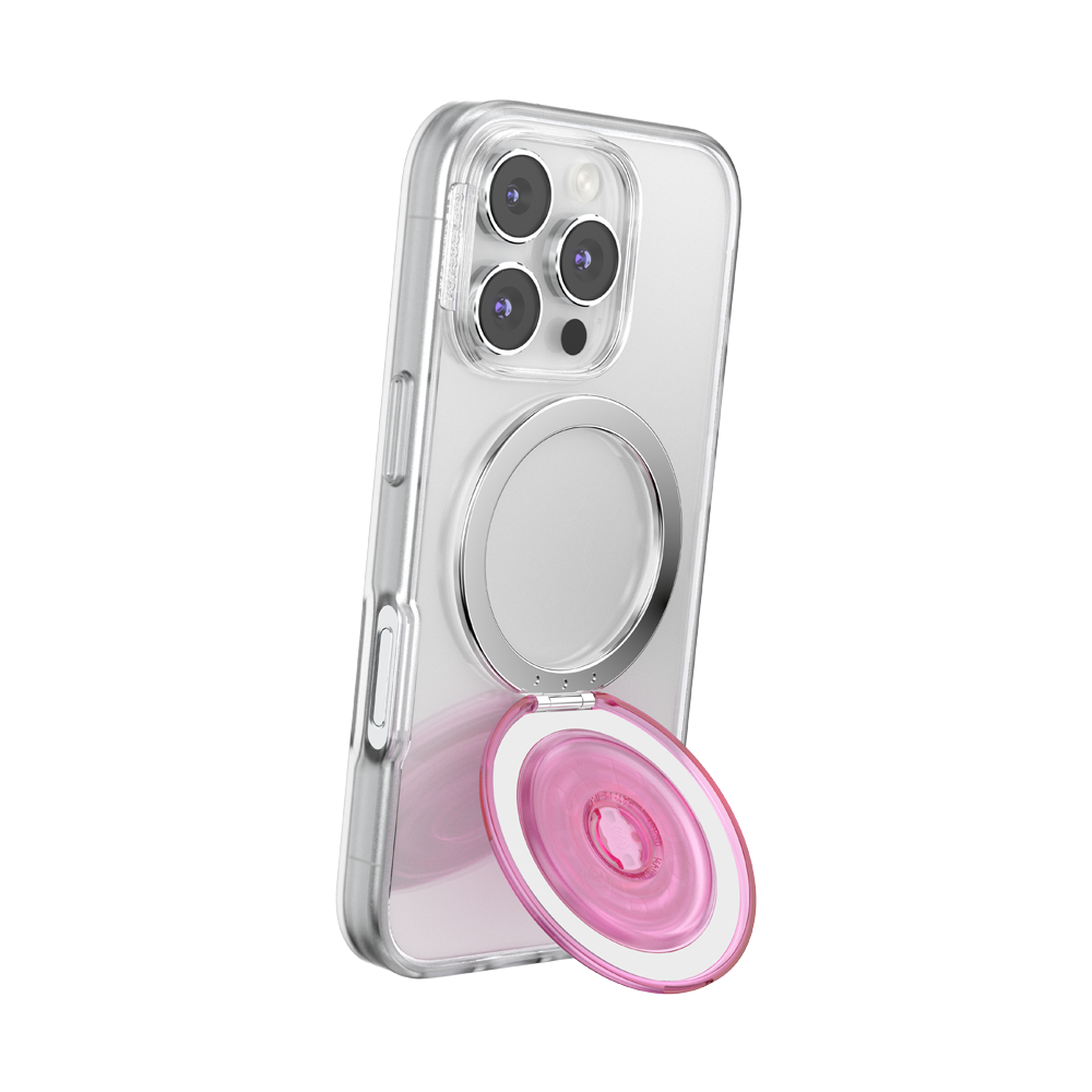 Translucent Baby Pink — MagSafe Kick-Out Grip & Stand - US 03132