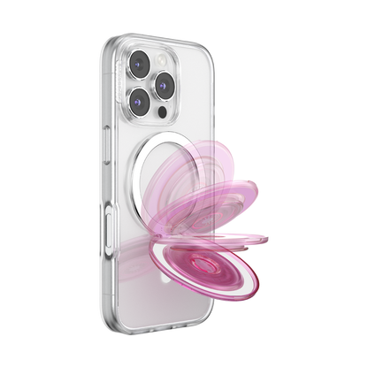 Translucent Baby Pink — MagSafe Kick-Out Grip & Stand - US 03132