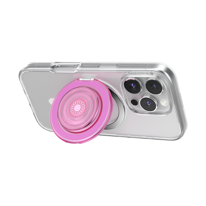 Translucent Baby Pink — MagSafe Kick-Out Grip & Stand - US 44198