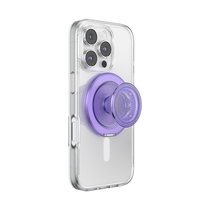Translucent Dusty Purple — MagSafe Kick-Out Grip & Stand - US 08535