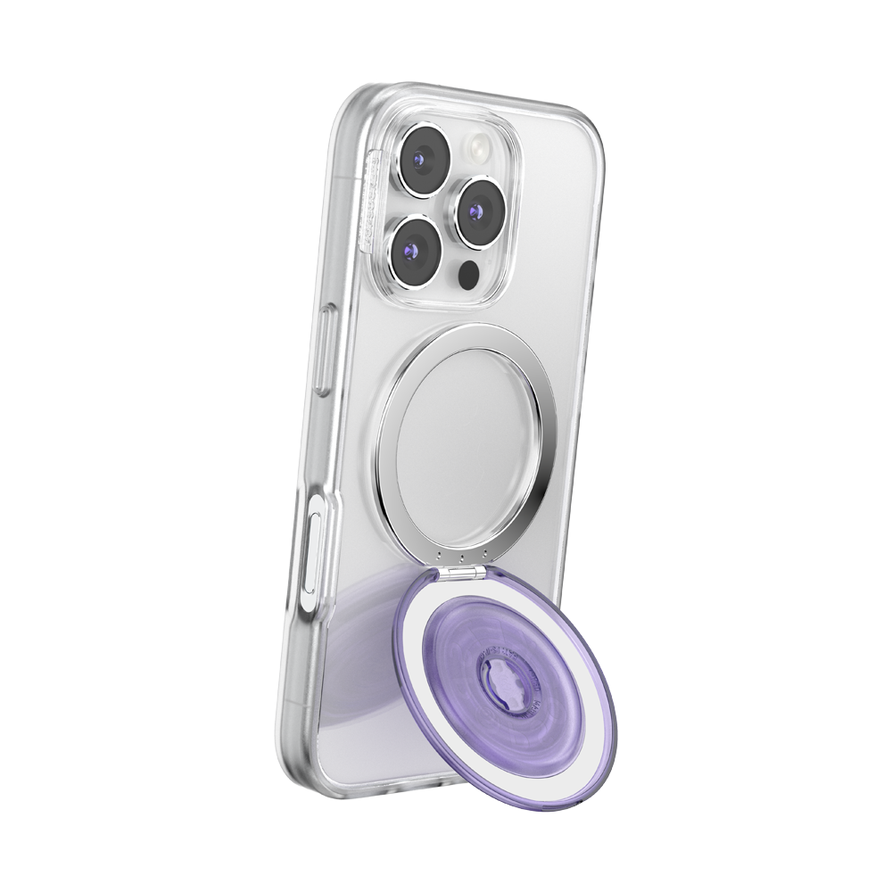 Translucent Dusty Purple — MagSafe Kick-Out Grip & Stand - US 08535