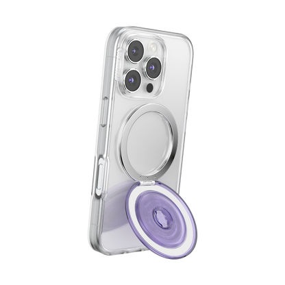 Translucent Dusty Purple — MagSafe Kick-Out Grip & Stand - US 03987