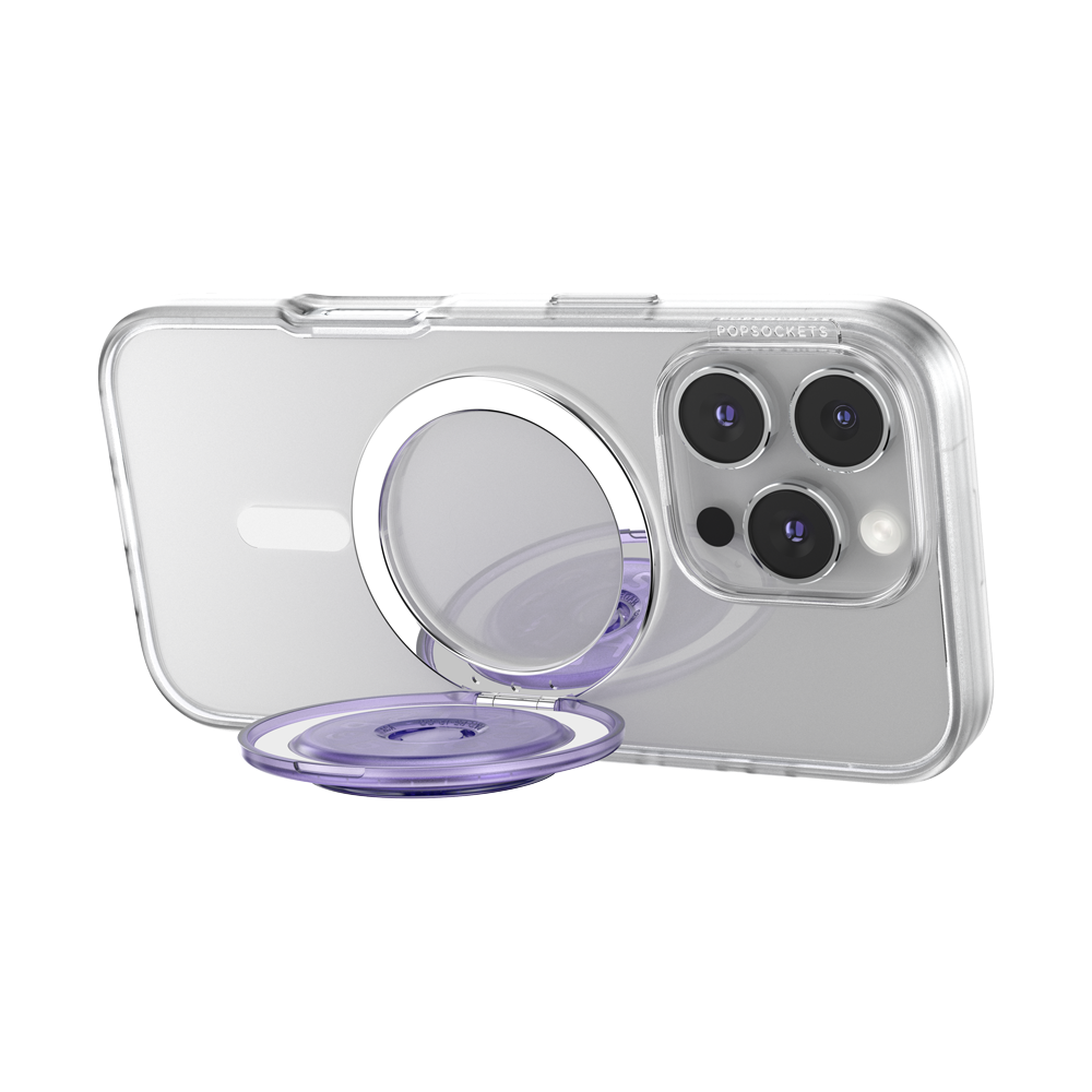 Translucent Dusty Purple — MagSafe Kick-Out Grip & Stand - US 03987