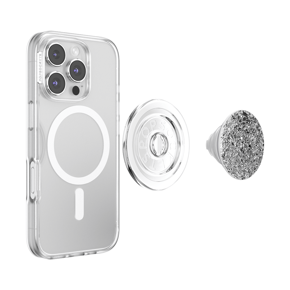 Confetti Foil Silver — MagSafe PopGrip - US 38924