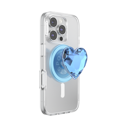 Crystal Heart Frost —  MagSafe PopGrip - US 13038