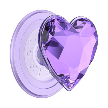 Crystal Heart Lavender —  MagSafe PopGrip - US 40776