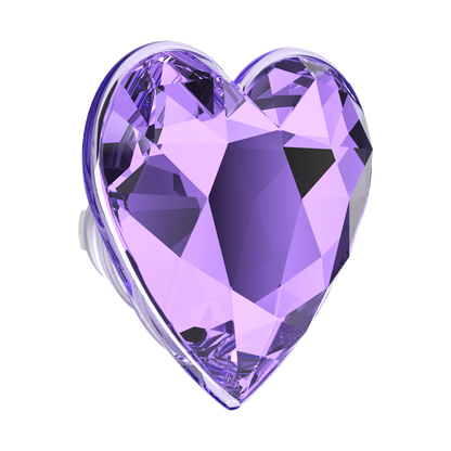 Crystal Heart Lavender —  MagSafe PopGrip - US 40776