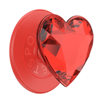 Crystal Heart Rosso —  MagSafe PopGrip - US 26862
