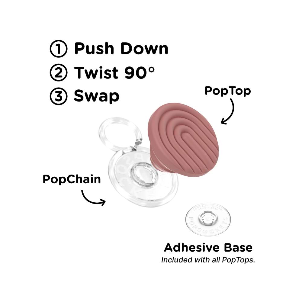 PopOut Curves Clay — PopTop - US 54280