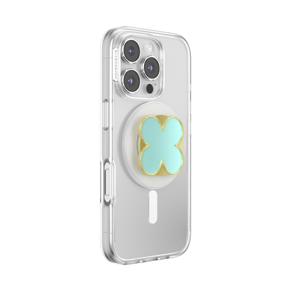 Enamel Clover Mint — MagSafe PopGrip - US 04153