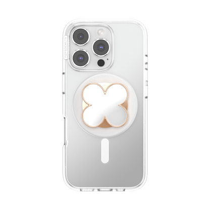Enamel Clover Rose Gold — MagSafe PopGrip - US 91833
