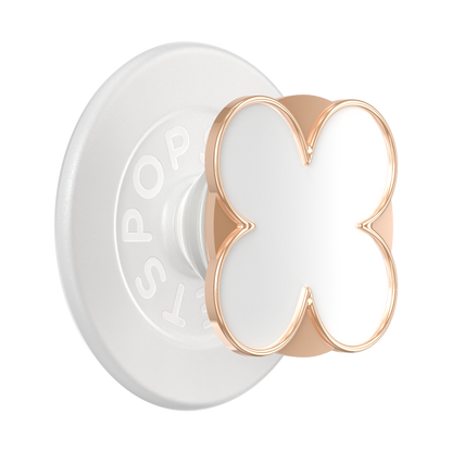 Enamel Clover Rose Gold — MagSafe PopGrip - US 69930
