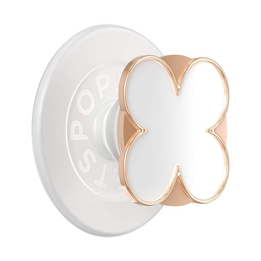 Enamel Clover Rose Gold — MagSafe PopGrip - US 91833