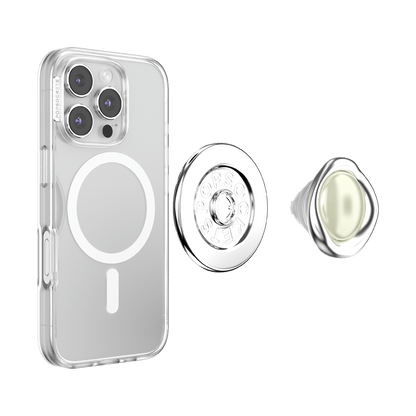 Enamel Eye of the Behold Silver —  MagSafe PopGrip - US 11836