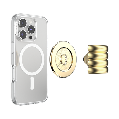 Enamel Puffy Stack Gold —  MagSafe PopGrip - US 65383