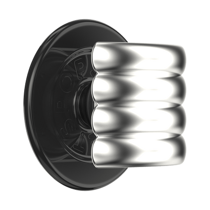 Enamel Puffy Stack Silver —  MagSafe PopGrip - US 83374