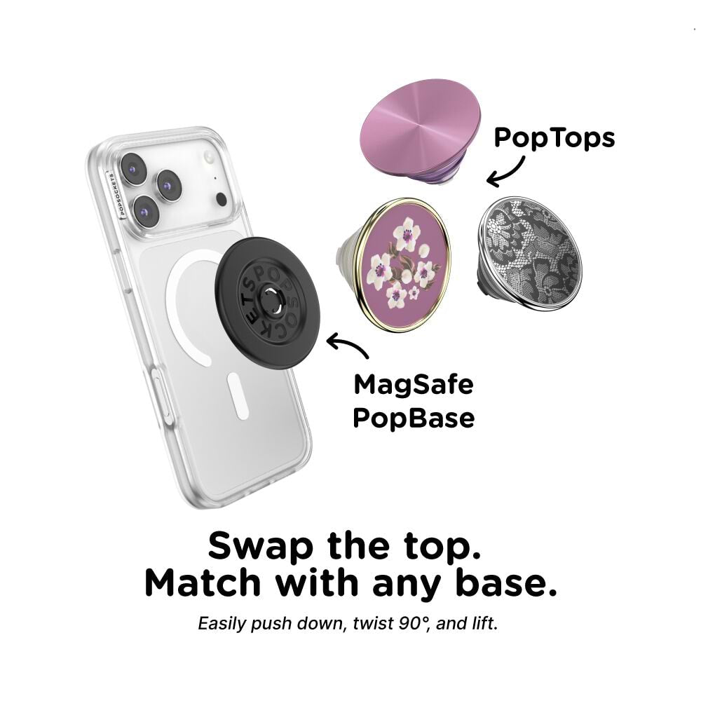 Enamel Floral Mauve — PopTop - US 17017