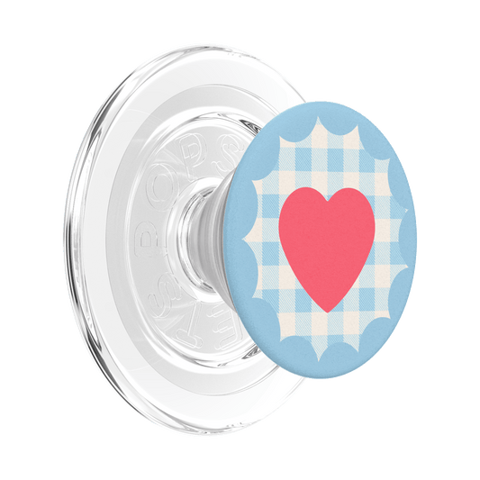 Gingham Heart —  MagSafe PopGrip - US 81866