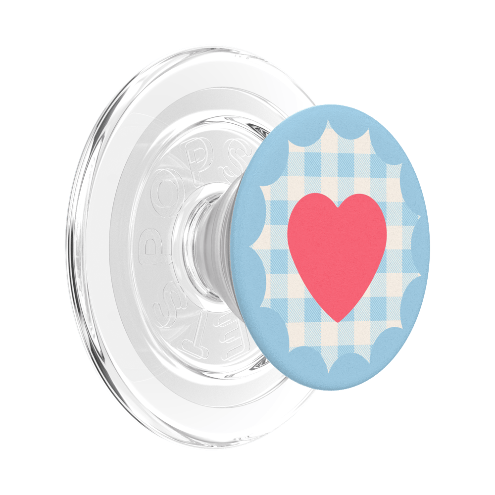 Gingham Heart —  MagSafe PopGrip - US 17148