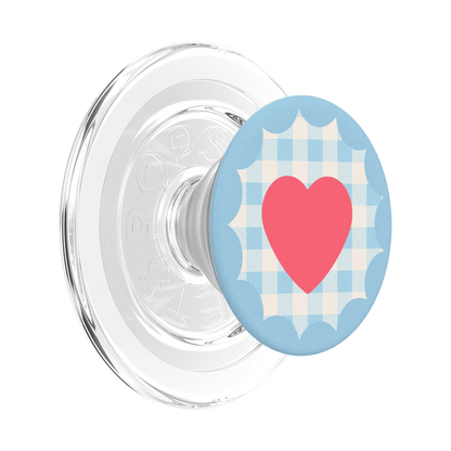 Gingham Heart —  MagSafe PopGrip - US 79400
