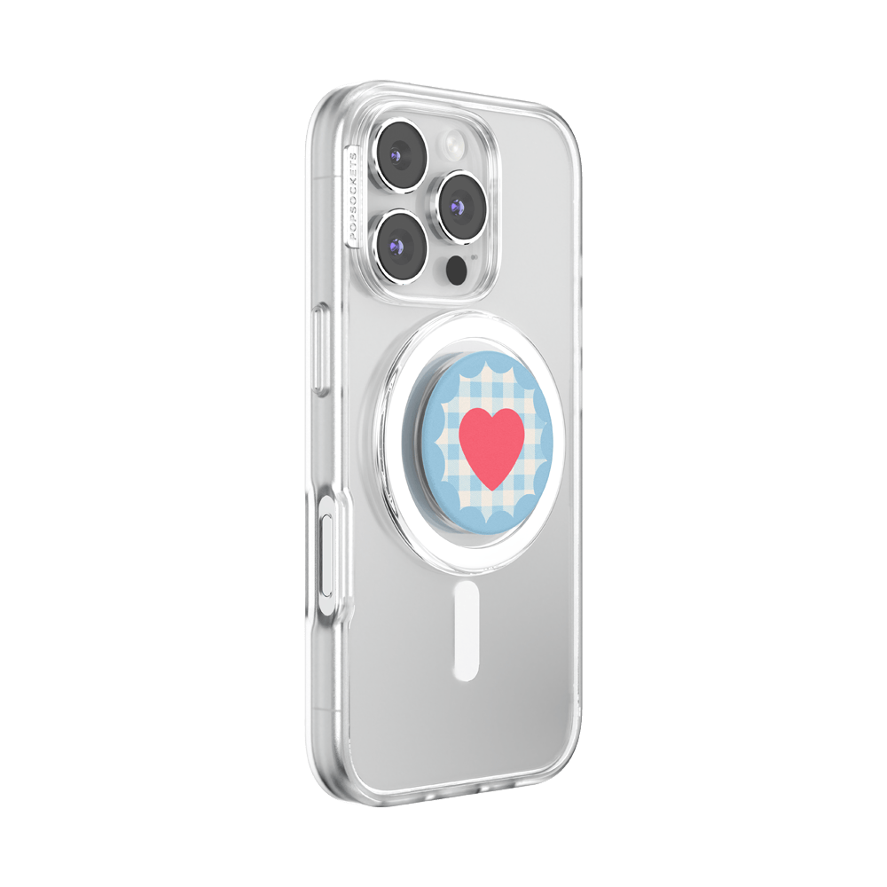 Gingham Heart —  MagSafe PopGrip - US 79400