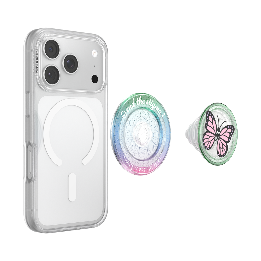 Glitter Yourself Time — MagSafe PopGrip - US 50755
