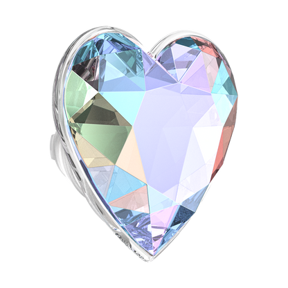 Iridescent Crystal Heart — MagSafe PopGrip - US 90831