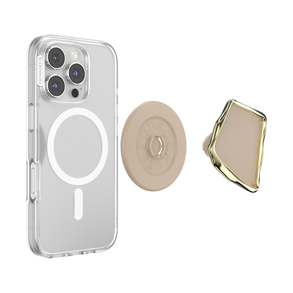 Enamel Latte Cut — MagSafe PopGrip - US 16123
