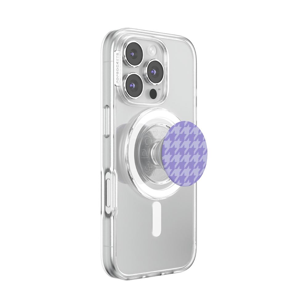 Lilac Houndstooth — MagSafe PopGrip - US 71156