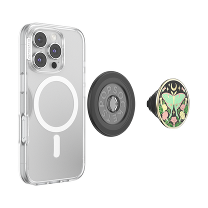 Enamel Luna Moth — MagSafe PopGrip - US 22209