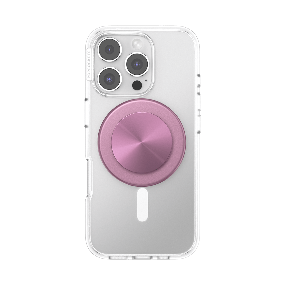 Aluminum Mauve Radial — MagSafe PopGrip - US 94204
