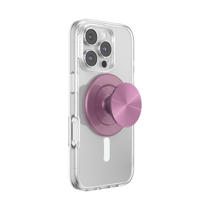Aluminum Mauve Radial — MagSafe PopGrip - US 92734