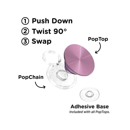 Aluminum Mauve Radial — PopTop - US 90286