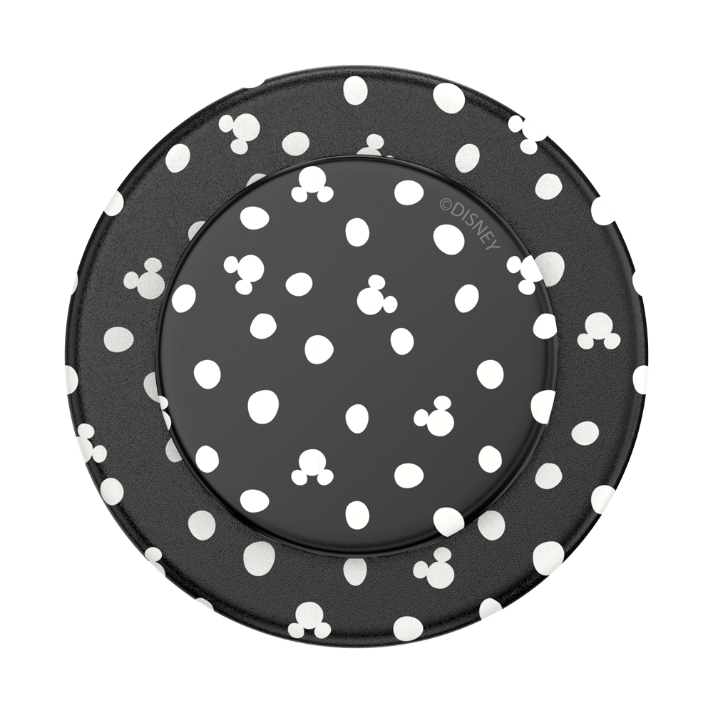 Mickey Polka Dot Black — MagSafe PopGrip - US 07895