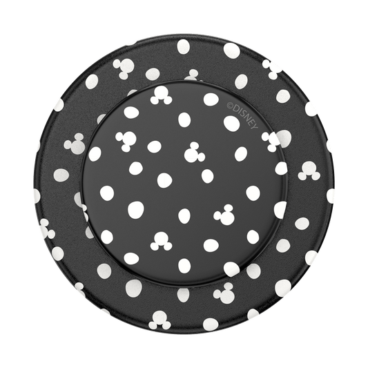 Mickey Polka Dot Black — MagSafe PopGrip - US 06947