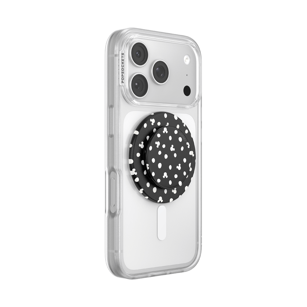 Mickey Polka Dot Black — MagSafe PopGrip - US 07895