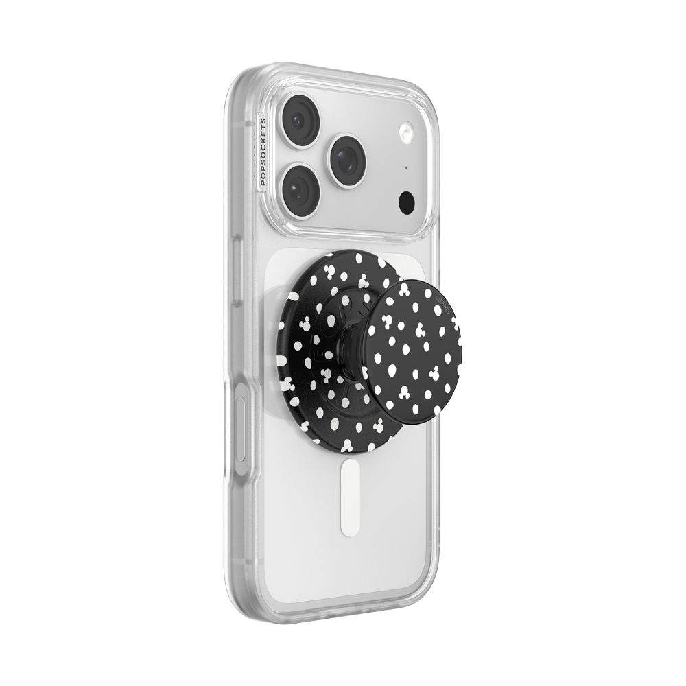 Mickey Polka Dot Black — MagSafe PopGrip - US 91886
