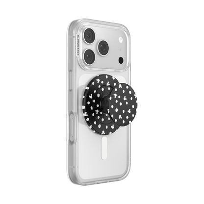 Mickey Polka Dot Black — MagSafe PopGrip - US 07895