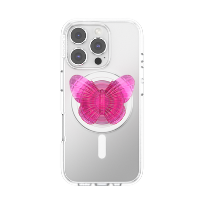 Molded Butterfly Magenta — MagSafe PopGrip - US 28061
