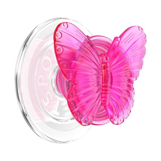 Molded Butterfly Magenta — MagSafe PopGrip - US 51445