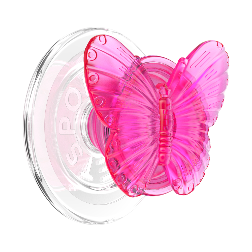 Molded Butterfly Magenta — MagSafe PopGrip - US 35625