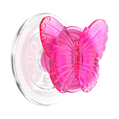 Molded Butterfly Magenta — MagSafe PopGrip - US 28061