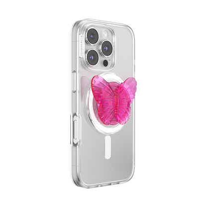 Molded Butterfly Magenta — MagSafe PopGrip - US 53575