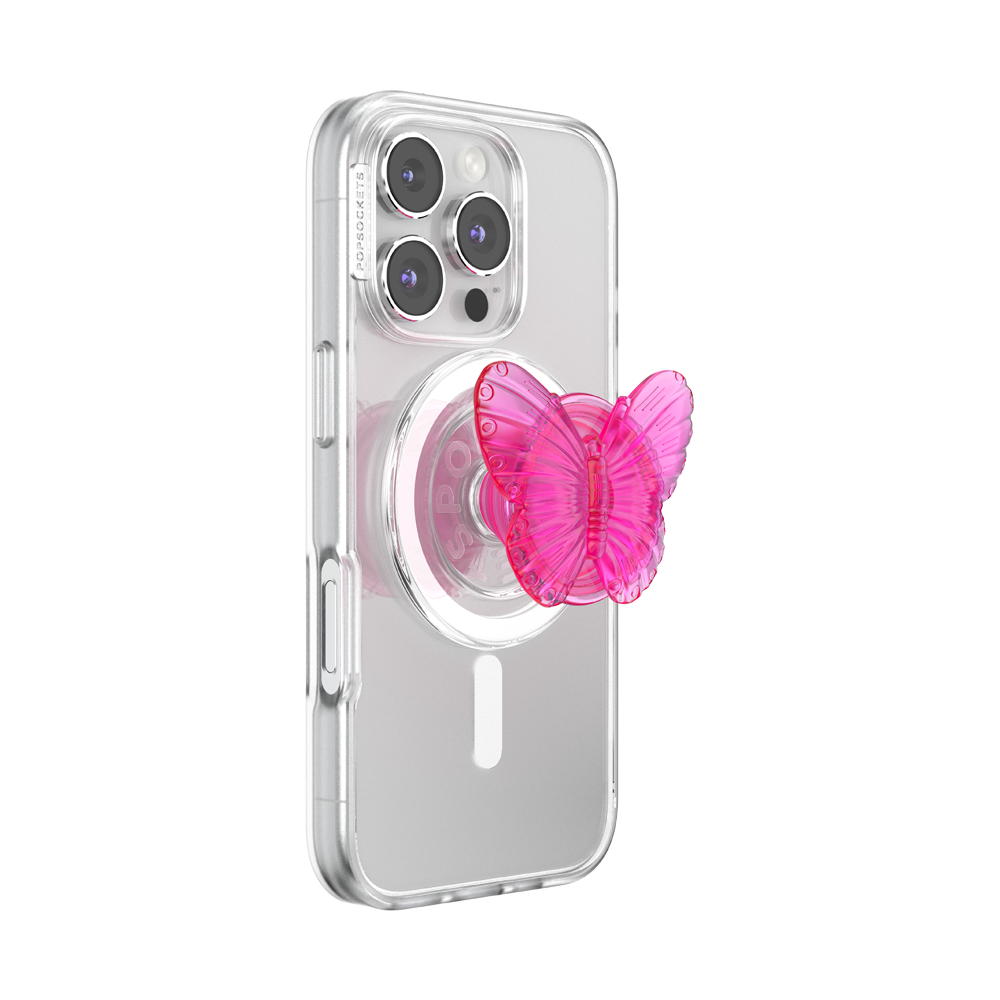 Molded Butterfly Magenta — MagSafe PopGrip - US 35625