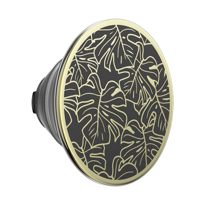 Enamel Monstera Black — MagSafe PopGrip - US 19917