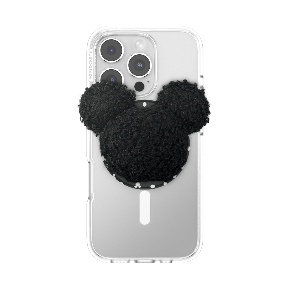 Plush Mickey Black — MagSafe PopGrip - US 53208