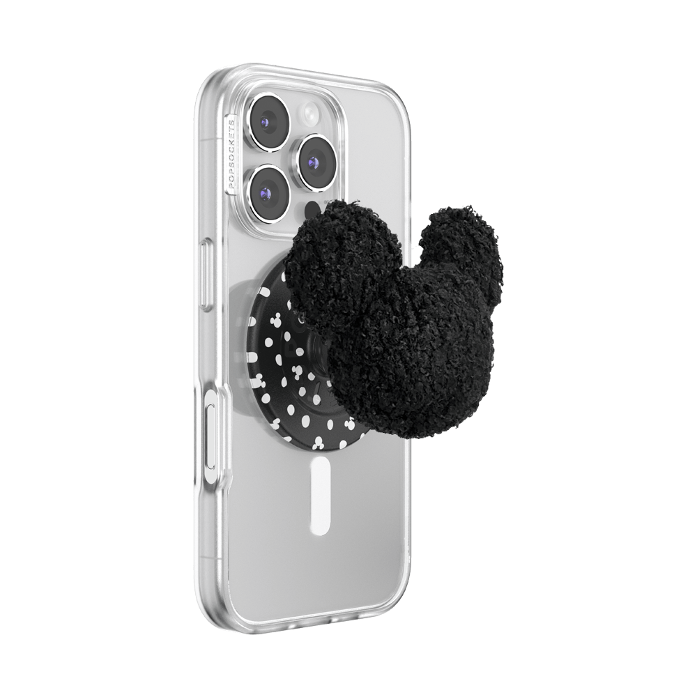 Plush Mickey Black — MagSafe PopGrip - US 53208